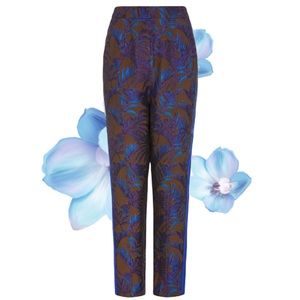 OUTLINE floral trousers. Offers welcome